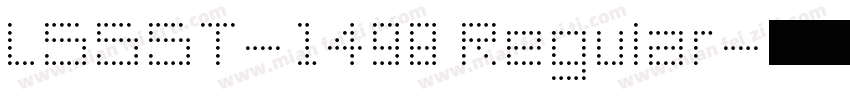 LSSST-1498 Regular字体转换